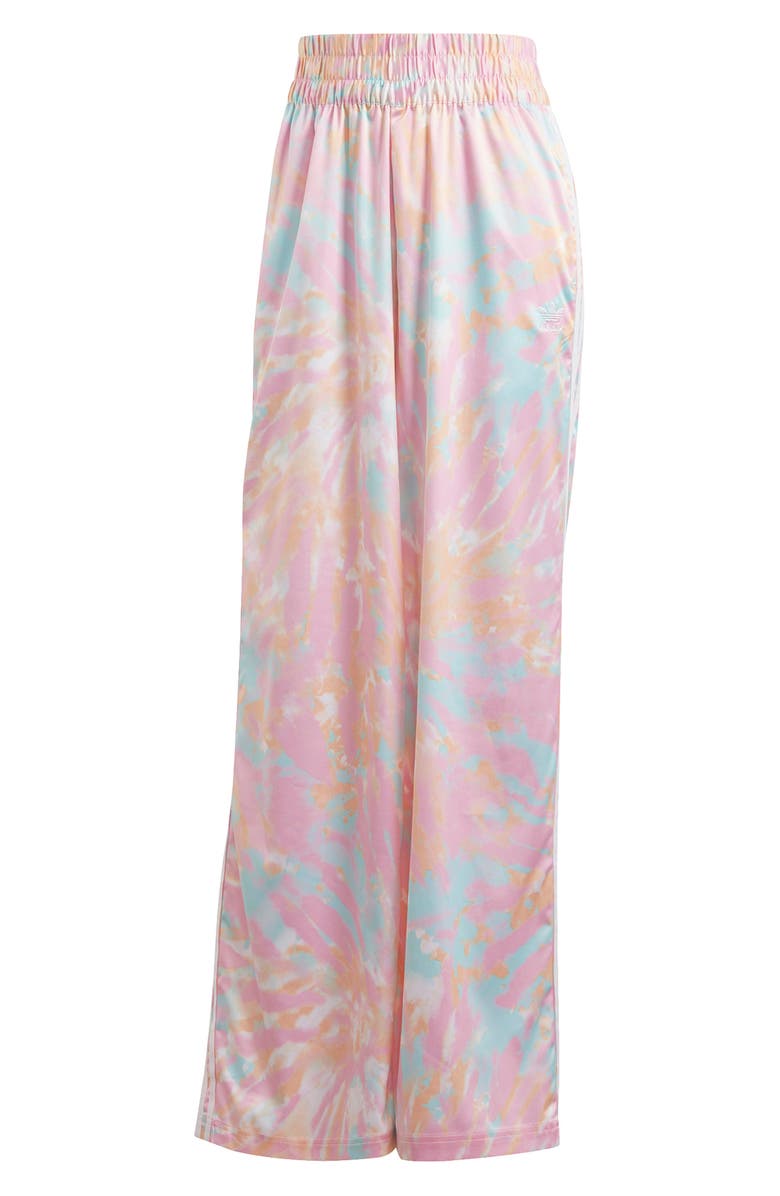 adidas Originals Tie Dye Satin Pants, Alternate, color, 