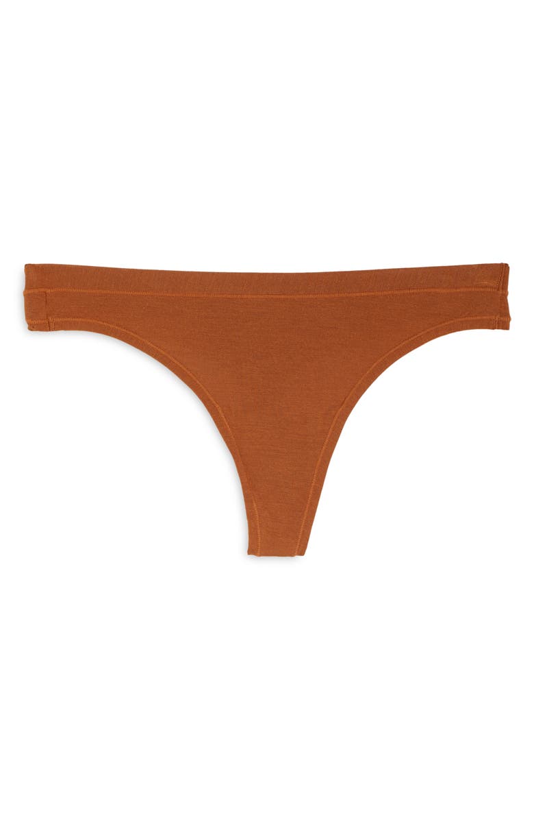 Madewell Softest Stretch Modal Thong, Alternate, color, 