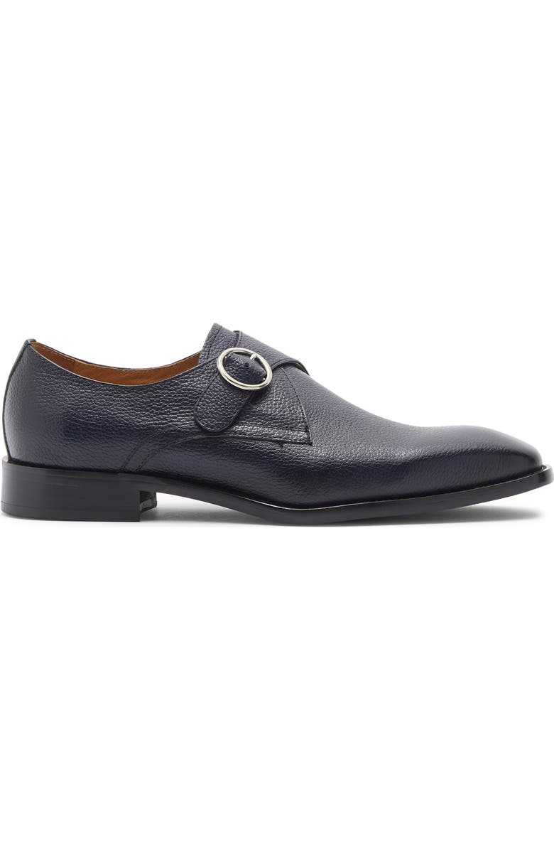 Maison Forte Vero Monk Shoe, Alternate, color, Navy