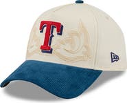 New Era Men's New Era Stone Texas Rangers Western Stitch 9FORTY A-Frame Adjustable Hat