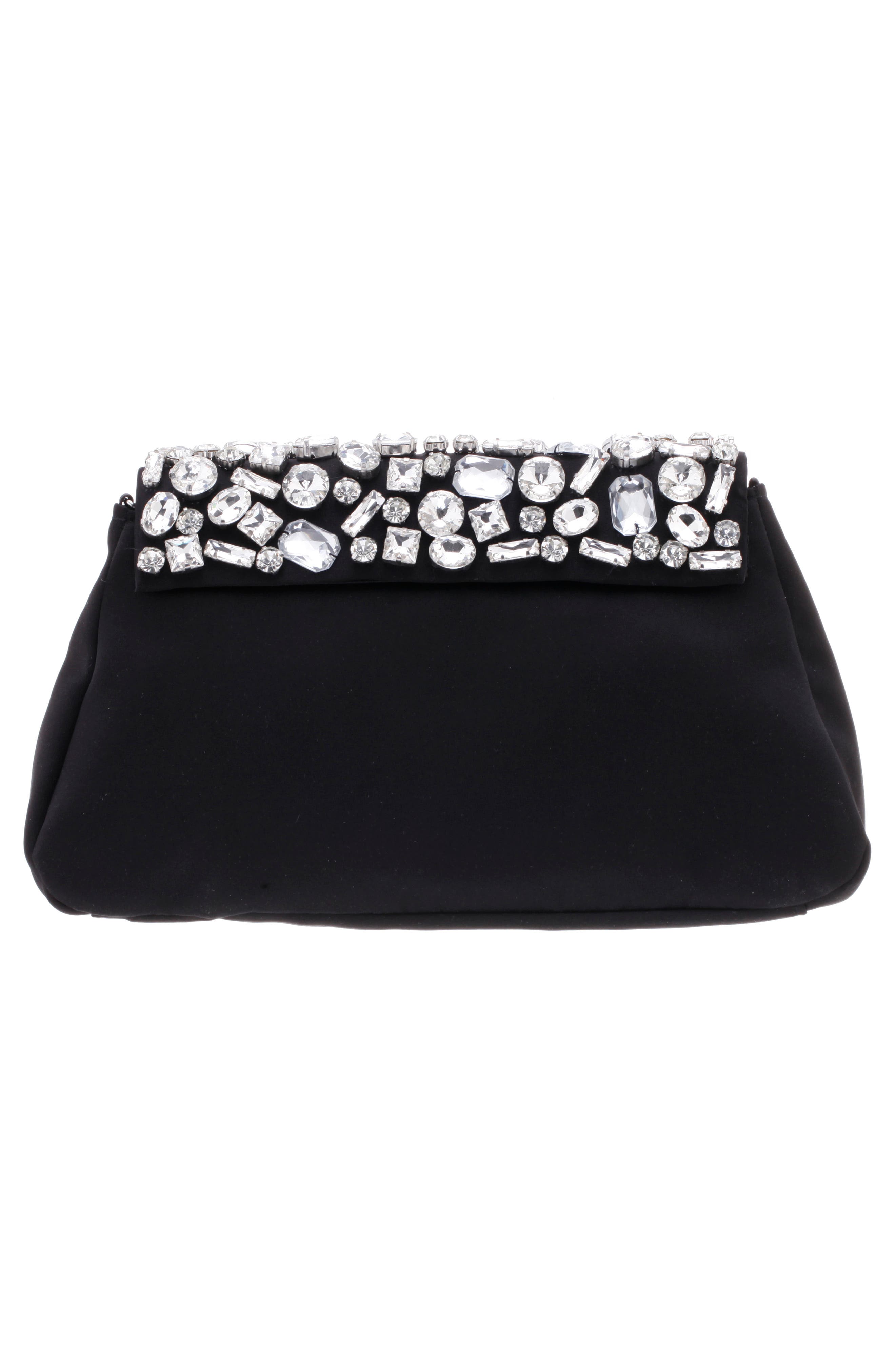 Nina Satin Clutch, Alternate, color, 