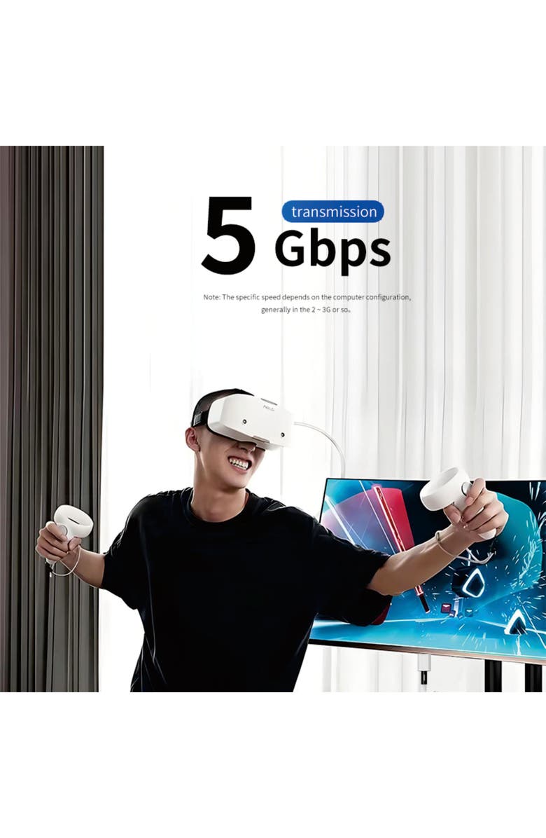 Sonicgrace VR Charging Link Cable, Alternate, color, White