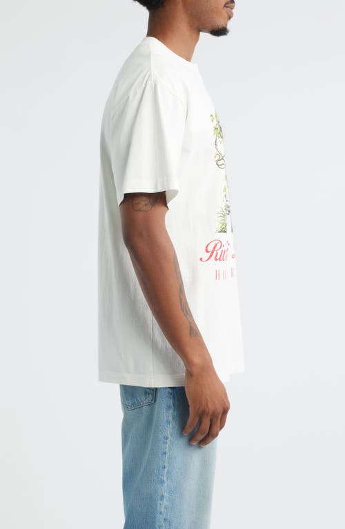 Id Supply Co Hotel Paradise Graphic T-shirt In White