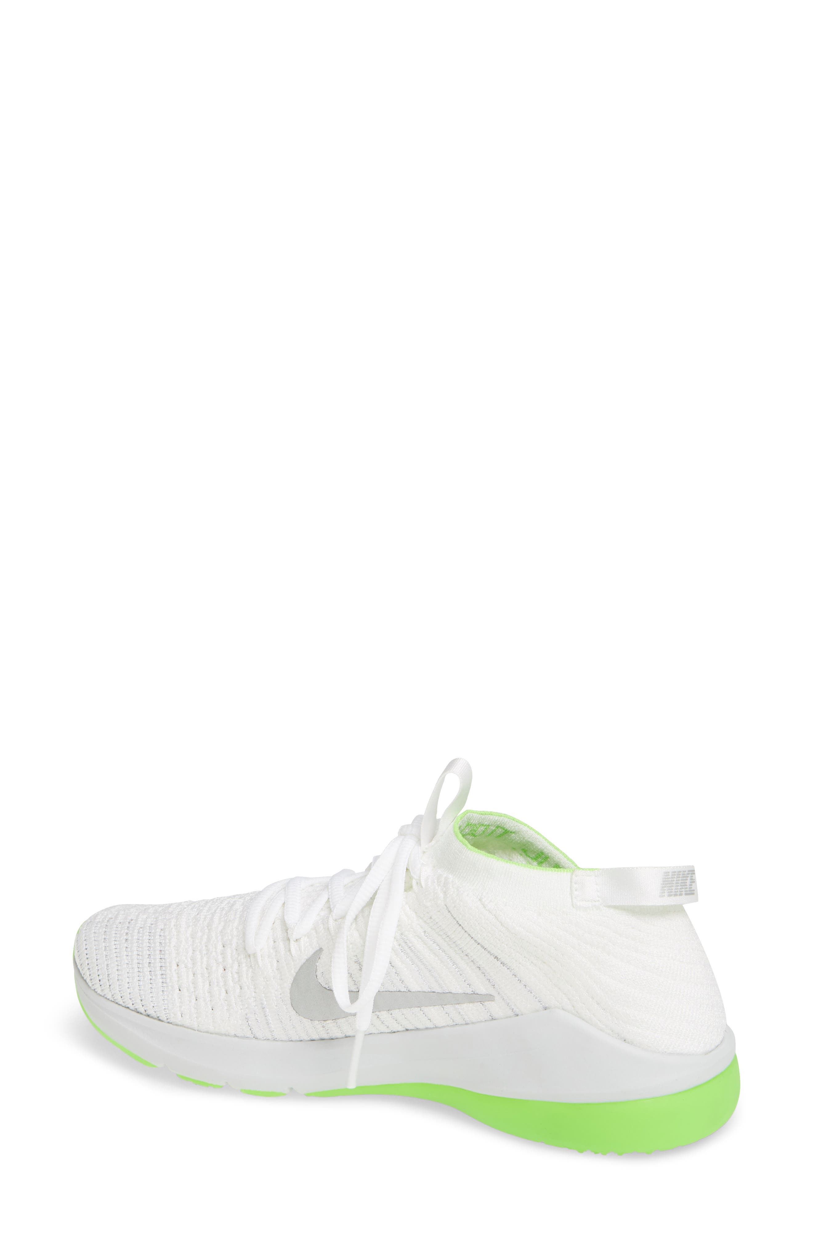 Zoom Air Fearless Flyknit 2 AMP Training Shoe, Alternate, color, WHITE/ METALLIC SILVER