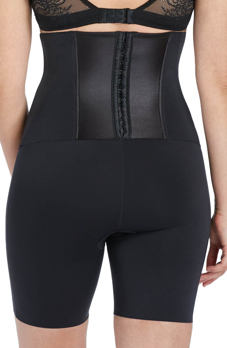 SPANX<sup>®</sup> Under Sculpture High Waist Mid Thigh Corset Shaper, Alternate, color,