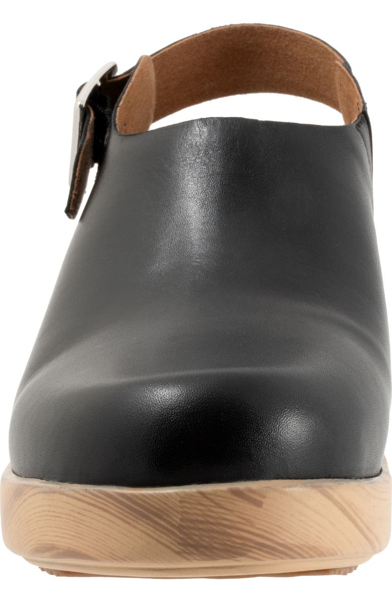SoftWalk<sup>®</sup> Fairbanks Slingback Platform Clog, Alternate, color, Black