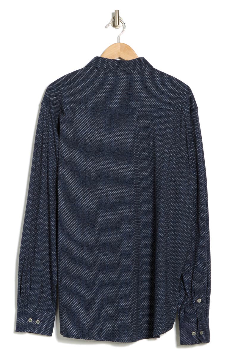 Coastaoro Ohdat Button-Up Shirt, Alternate, color, Navy