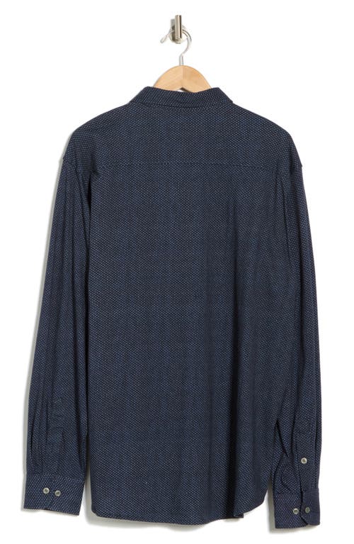 Coastaoro Ohdat Button-up Shirt In Navy