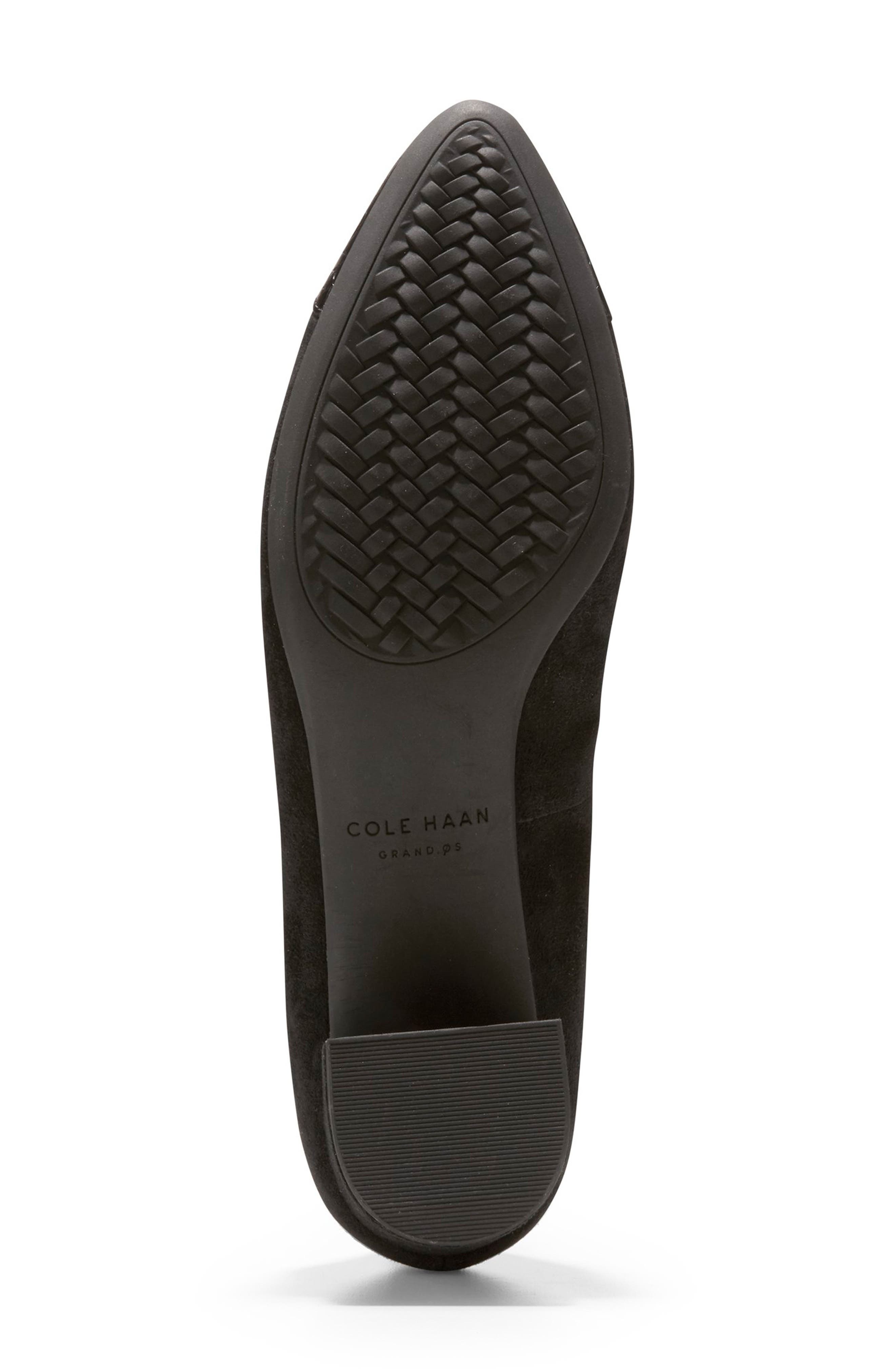 Cole Haan The Go-To Waterproof Block Heel Pump - Wide Width Available, Alternate, color, 