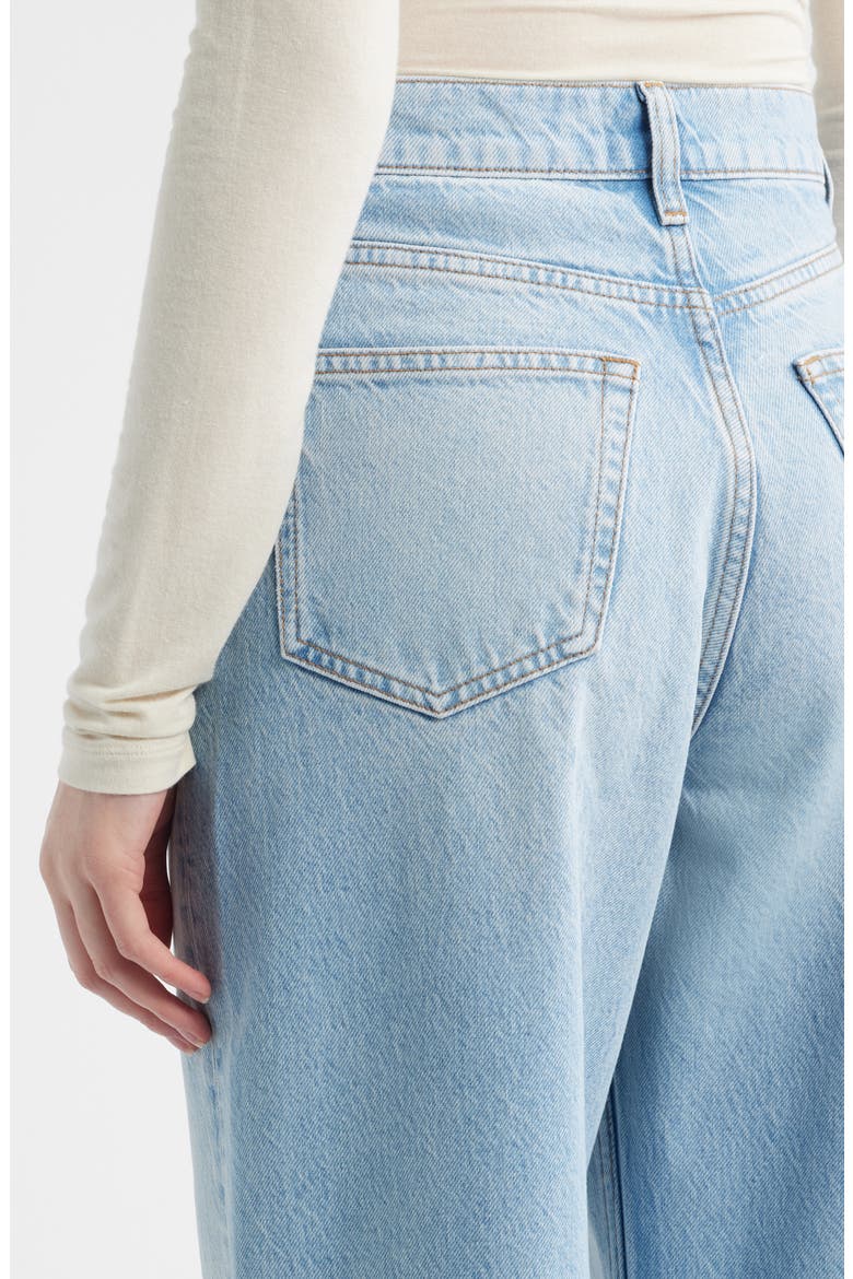 Cary High Waist Slouchy Wide Leg Jeans, Alternate, color, ARENA