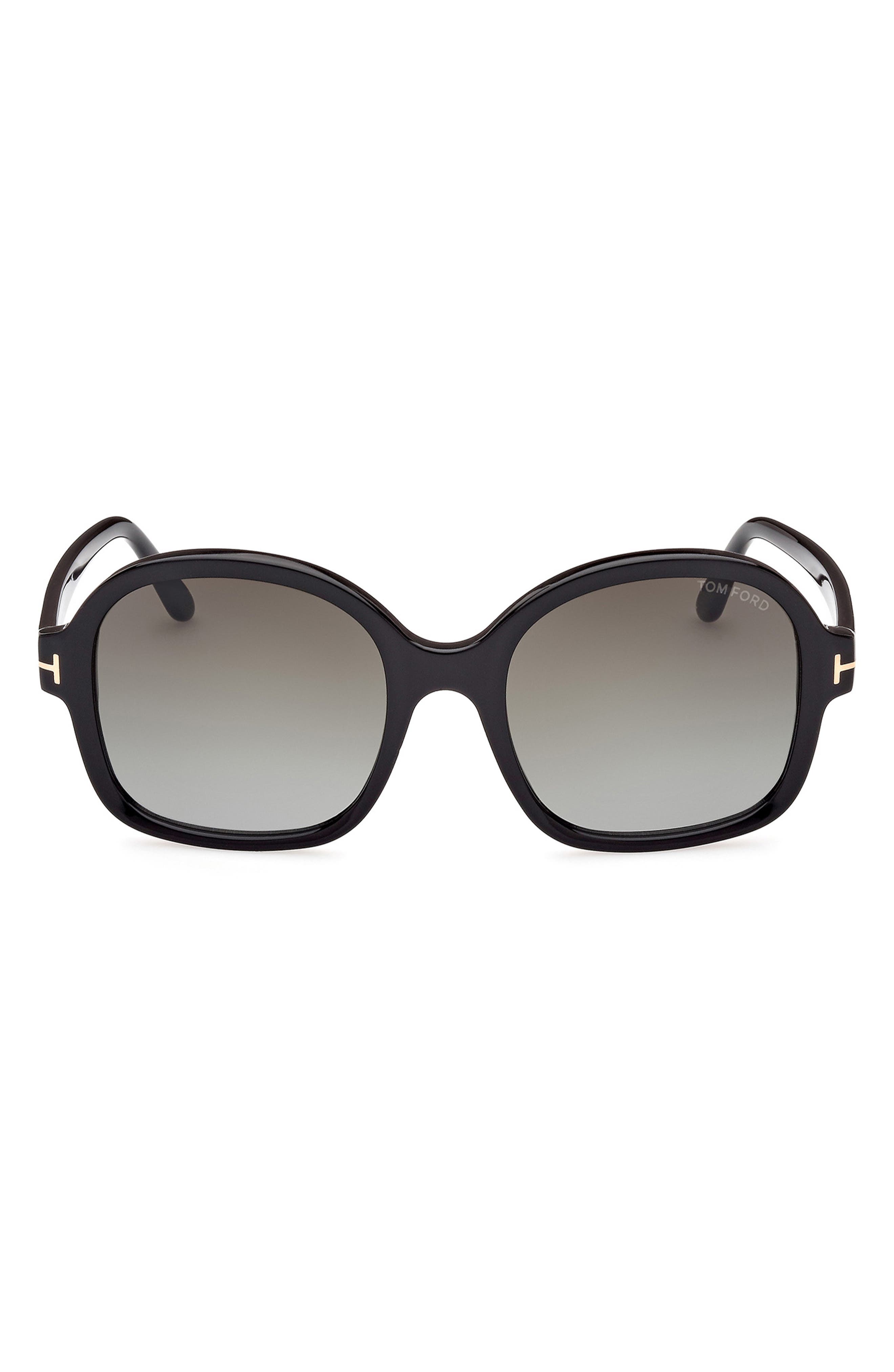 TOM FORD Hanley 57mm Gradient Butterfly Sunglasses