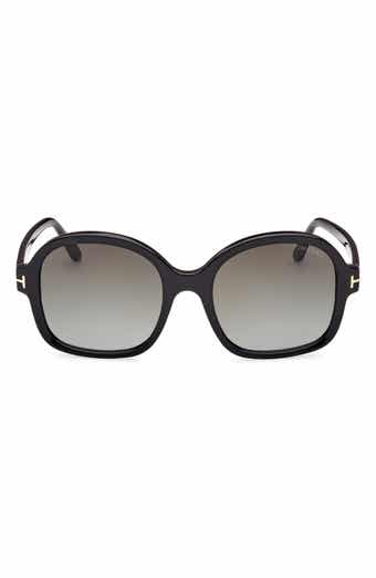 TOM FORD Hanley 57mm Gradient Butterfly Sunglasses