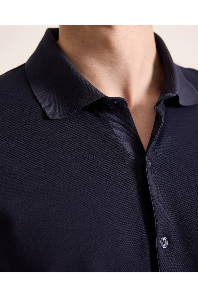 Bruno Pique Classic Fit Pique Polo, Alternate, color, Night Iris