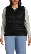 Lands' End Plus Size Wanderweight Packable Down Vest