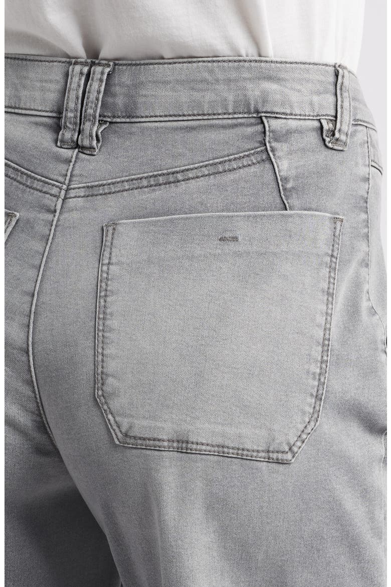 Wyatt Skyrise V-Pocket Ankle Wide Leg Jeans, Alternate, color, GREY ARTISANAL