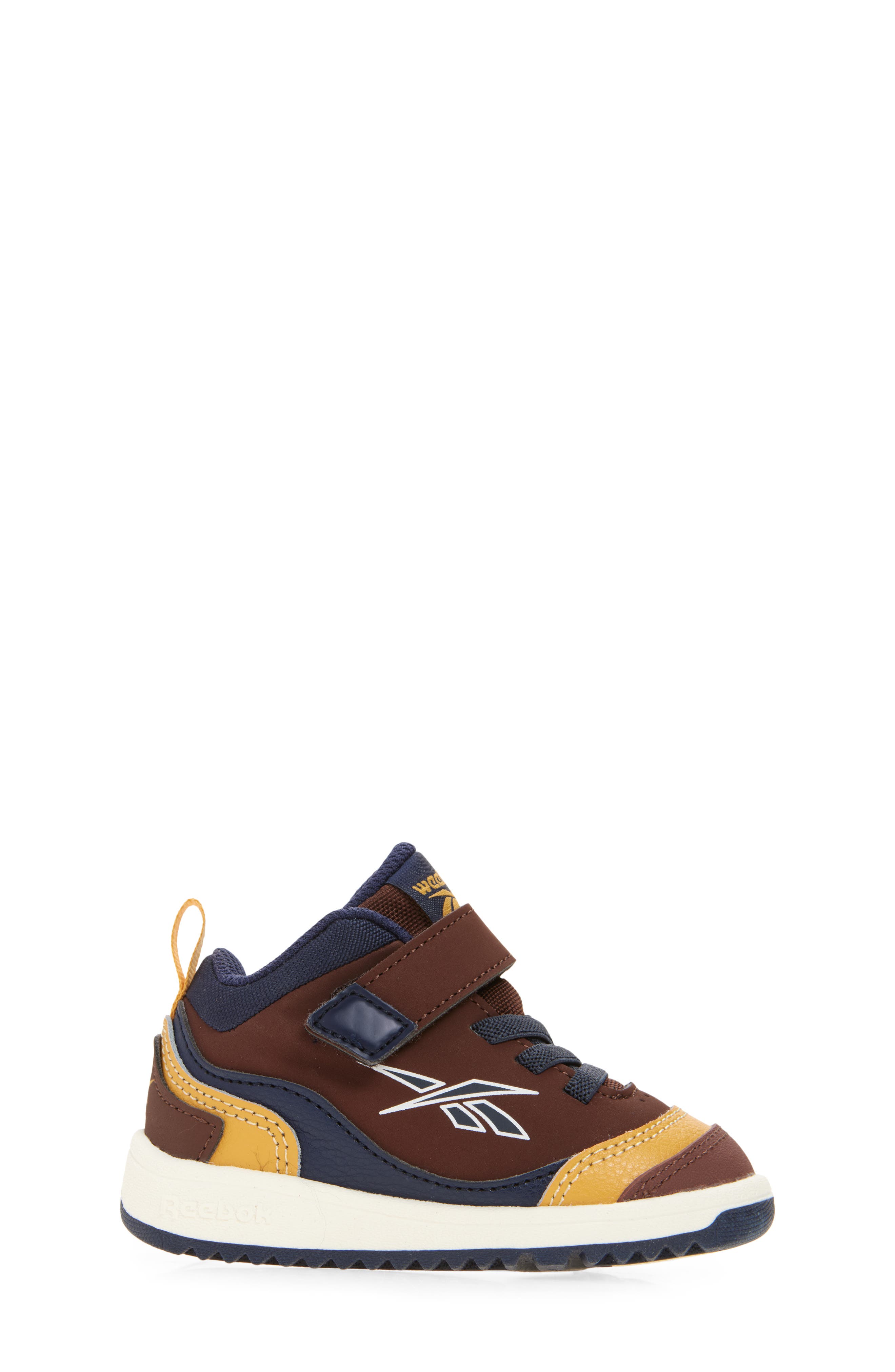 Reebok Kids' Weebok Storm X Sneaker, Alternate, color, Brown/Vectornavy/Heritagegold