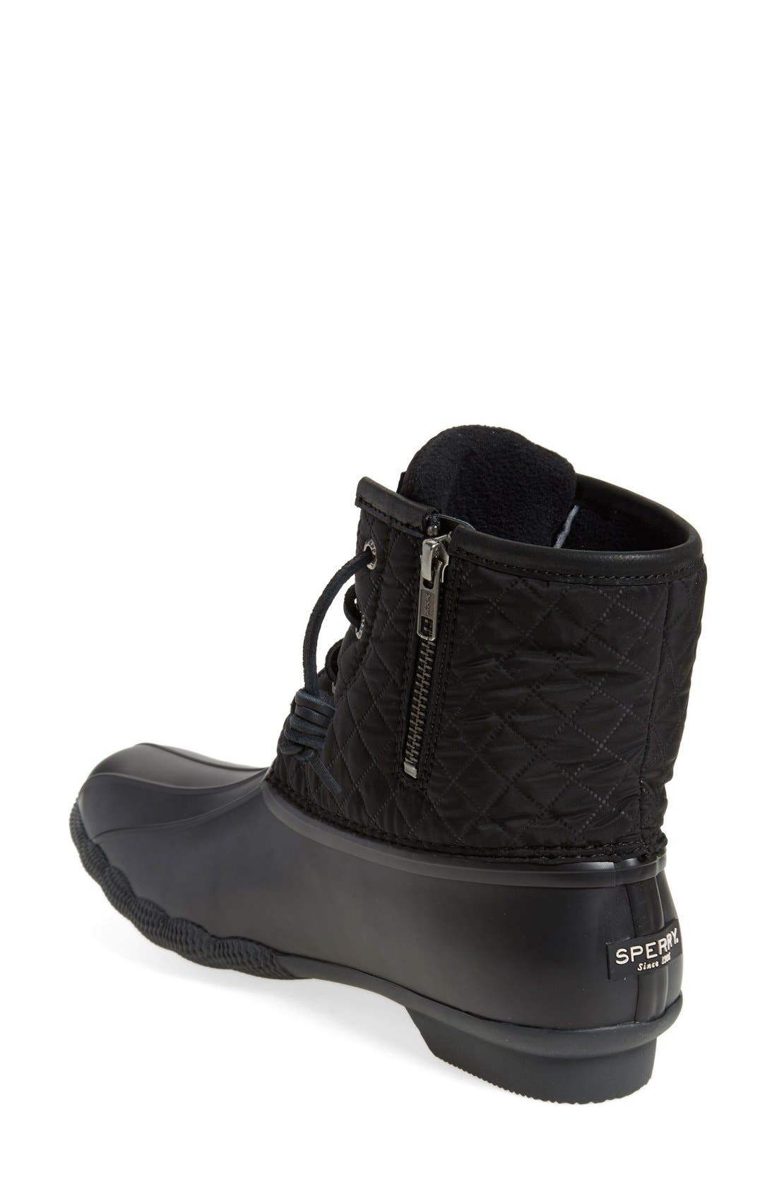 SPERRY TOP-SIDER<sup>®</sup> Sperry 'Saltwater - Quilted' Duck Boot, Alternate, color, 