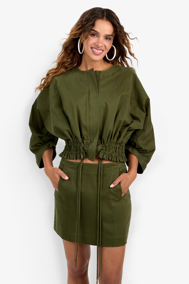 Prita Jacket, Alternate, color, Jungle Green