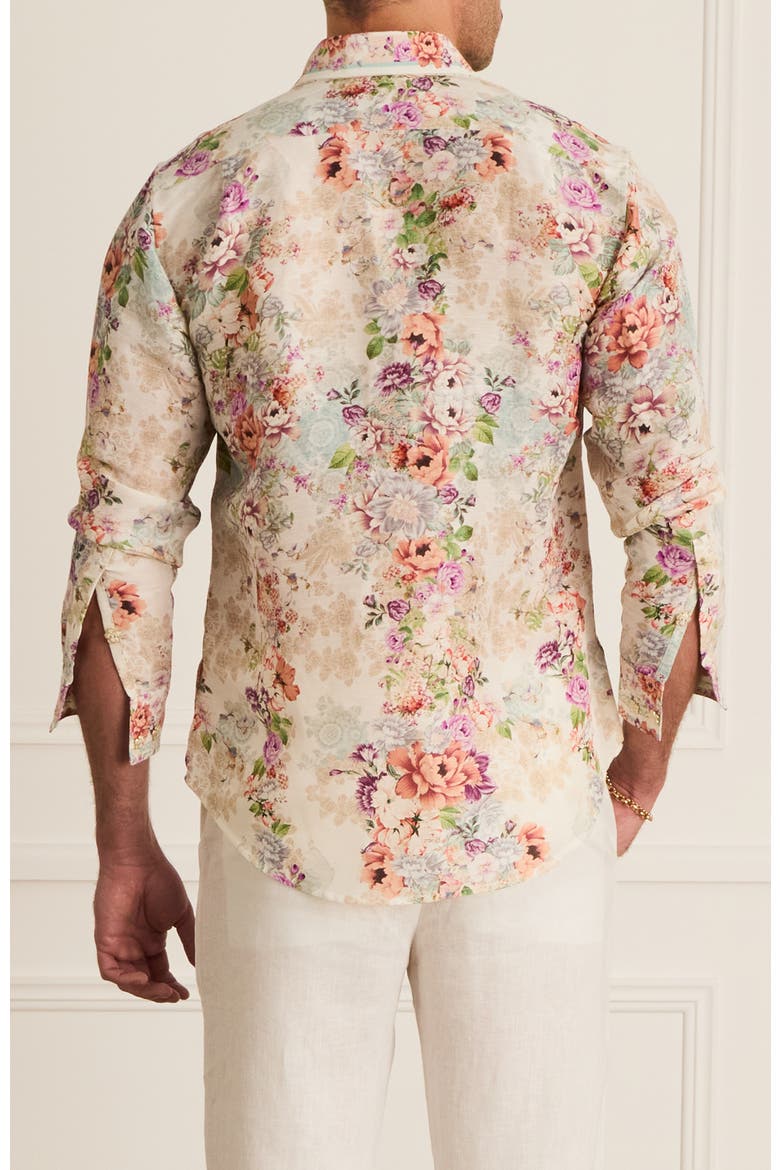 Relaxed Fit Blake Shirt, Alternate, color, White Floral Print