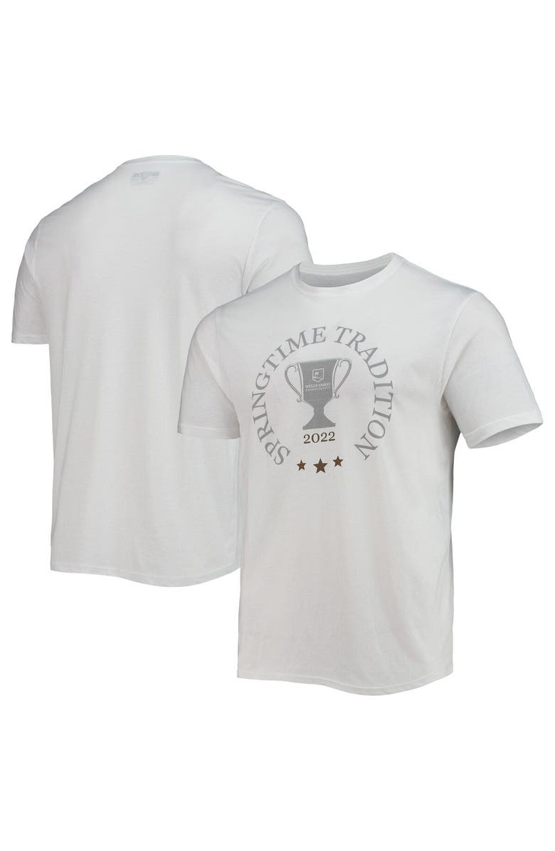 LEVELWEAR Men's Levelwear White Wells Fargo Championship Springtime Traditions T-Shirt, Main, color, 