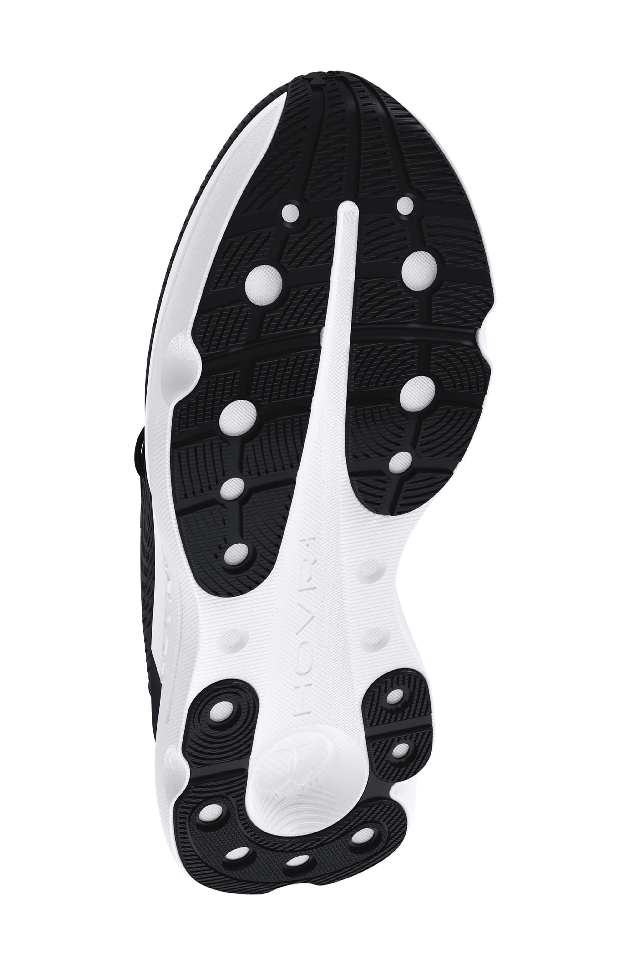 Under Armour Infinite Pro Sneaker, Alternate, color, Black/ White