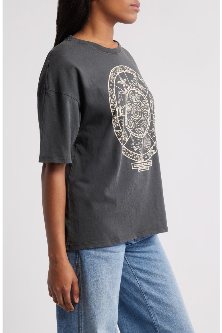Souvenirs Heritage Graphic T-Shirt, Alternate, color, WASHED BLACK