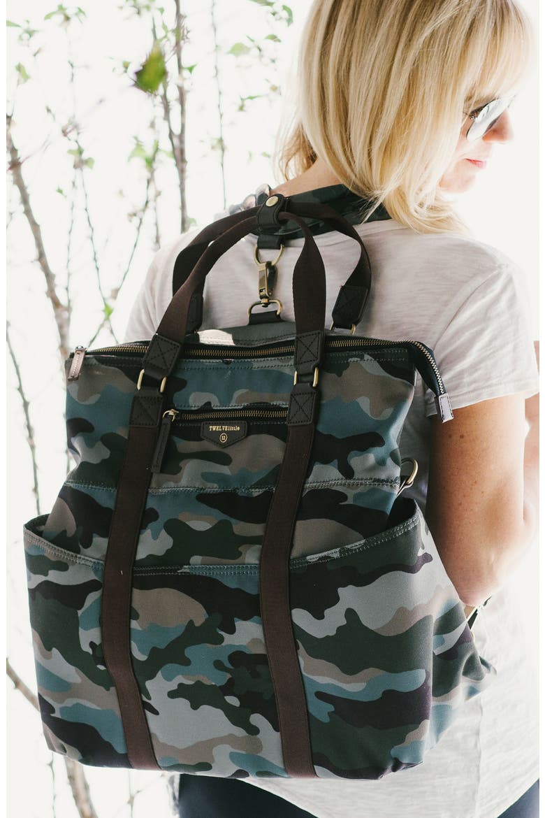 3-in-1 Foldover Diaper Tote, Alternate, color, CAMOUFLAGE PRINT