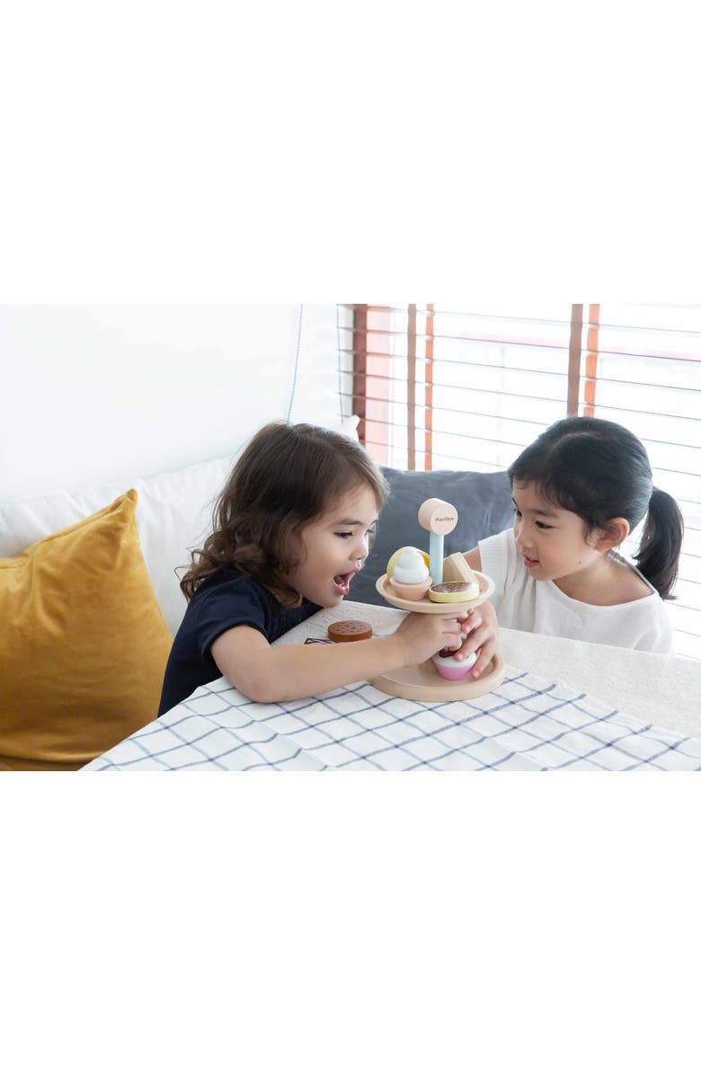 PlanToys<sup>®</sup> 10-Piece Bakery Stand Set, Alternate, color,