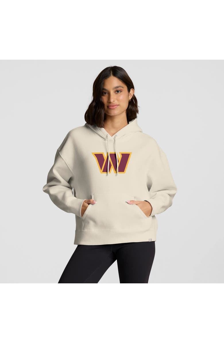 FANATICS Women's Fanatics Cream Washington Commanders Dove Legacy Pullover Hoodie, Alternate, color, Cream