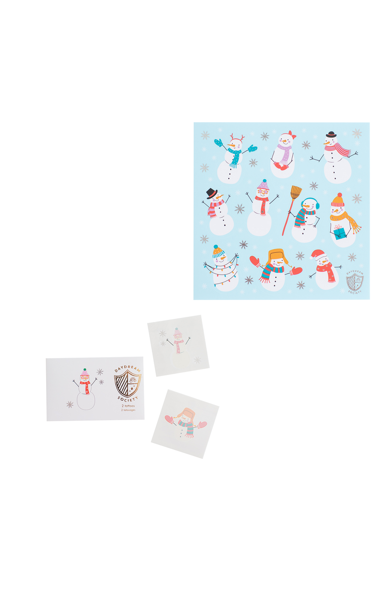 Daydream Society Blizzard Buddies Snowman Themed Christmas Stocking Stuffer Set, Main, color, Assorted Pre-Pack
