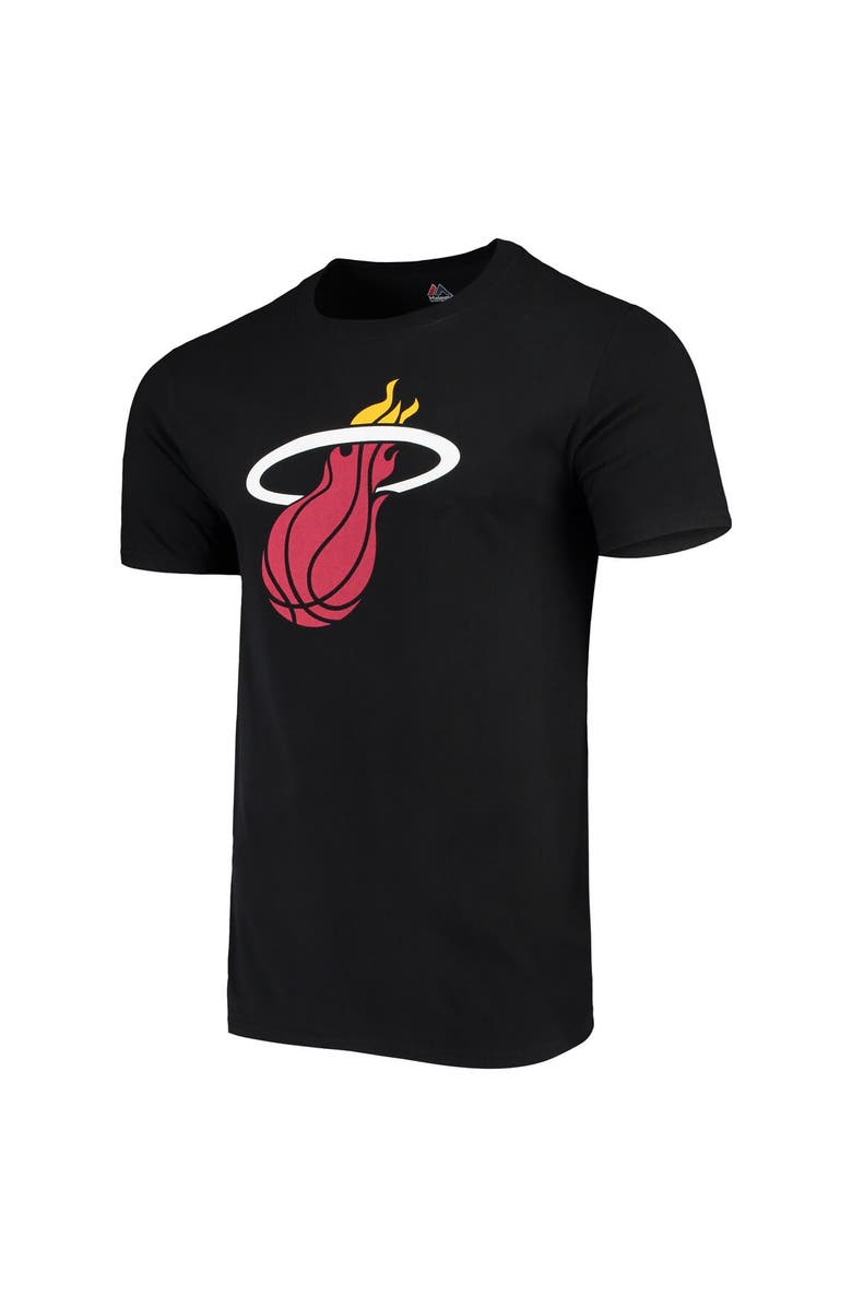 FANATICS Men's Fanatics Branded Tyler Herro Black Miami Heat Playmaker Name & Number Logo T-Shirt, Alternate, color,
