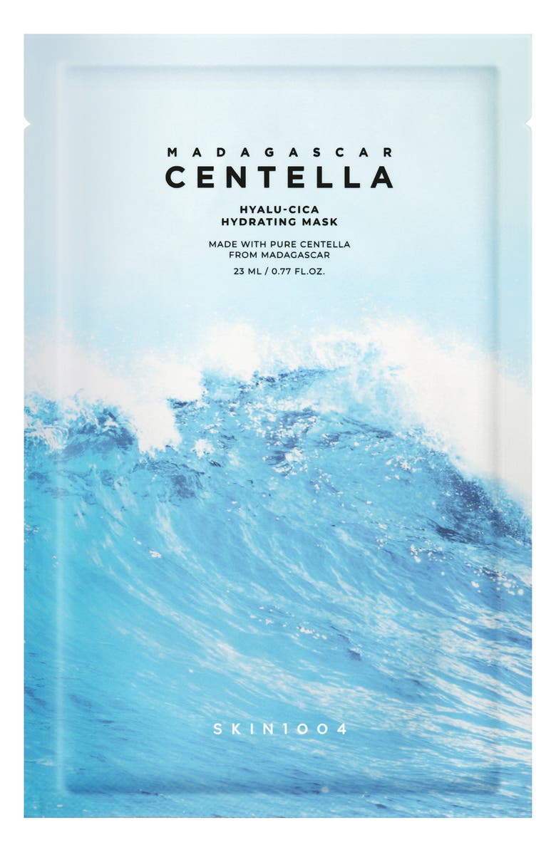 SKIN1004 Hyalu-Cica Hydrating Masks, Main, color, White
