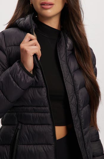 Lightweight Long Puffer Coat