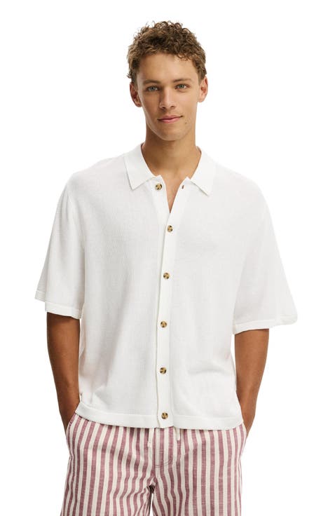 Men's Box Fit Knit Shirt