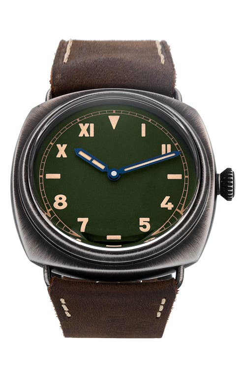 Watchfinder & Co. Panerai 2024 Radiomir California Leather Strap Watch, 45mm