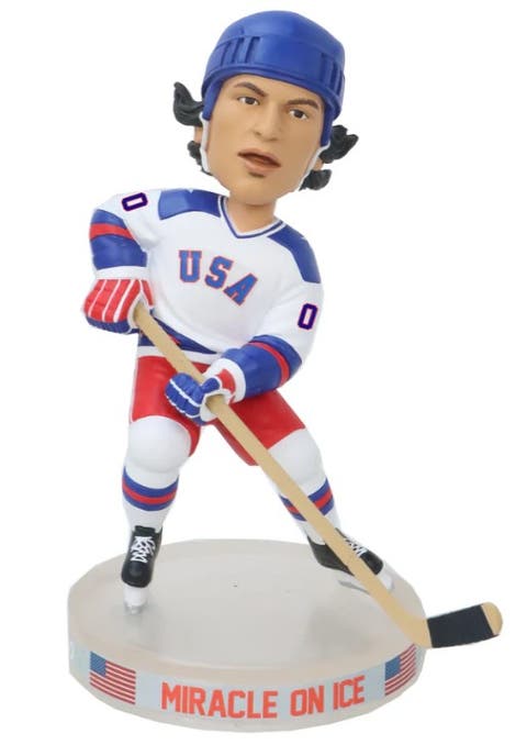 Customizable (Miracle On Ice) 1980 Gold Metal 6" Bobblehead