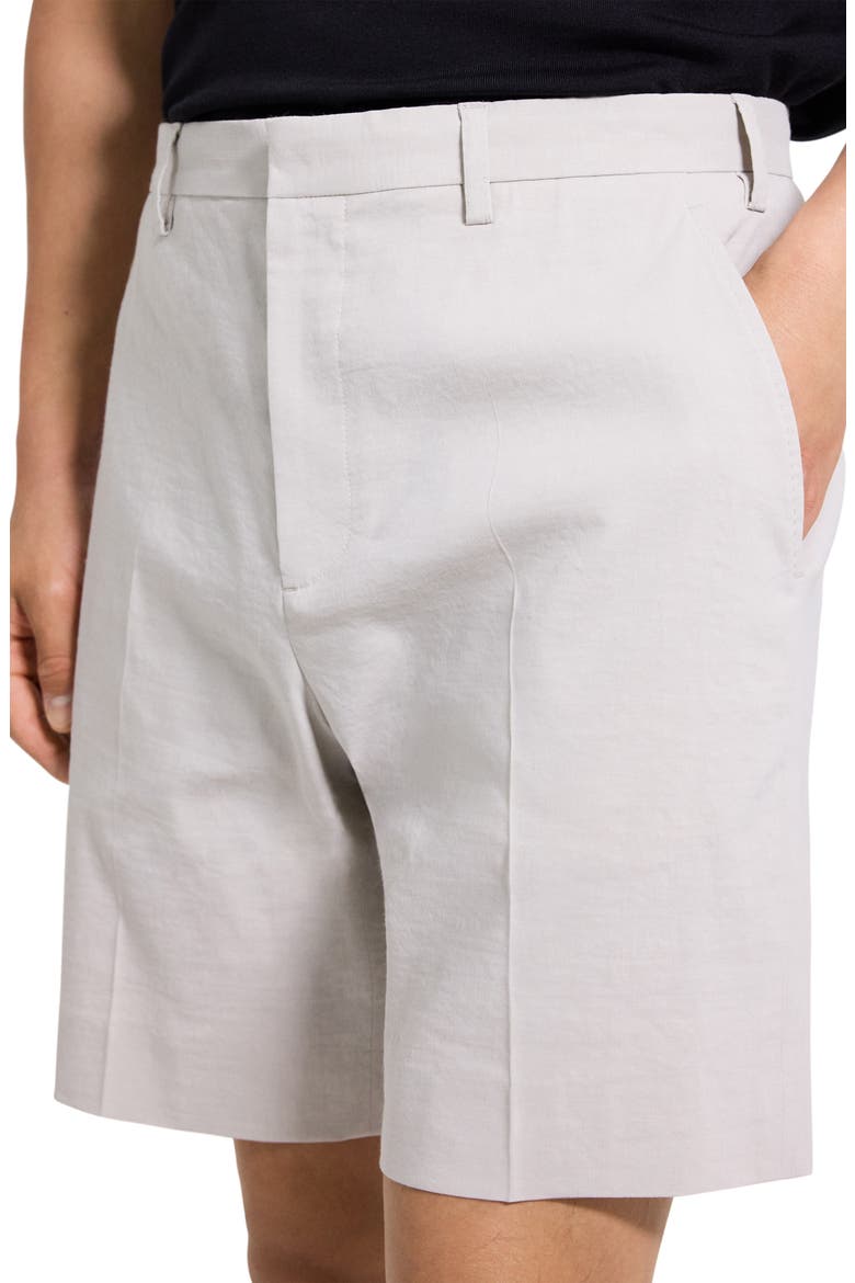 Standard Good Linen Blend Shorts, Alternate, color, SILVER CLOUD