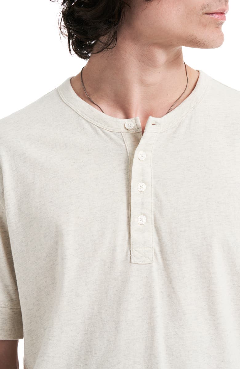 BUCK MASON Short Sleeve Curve Hem Henley, Alternate, color, 