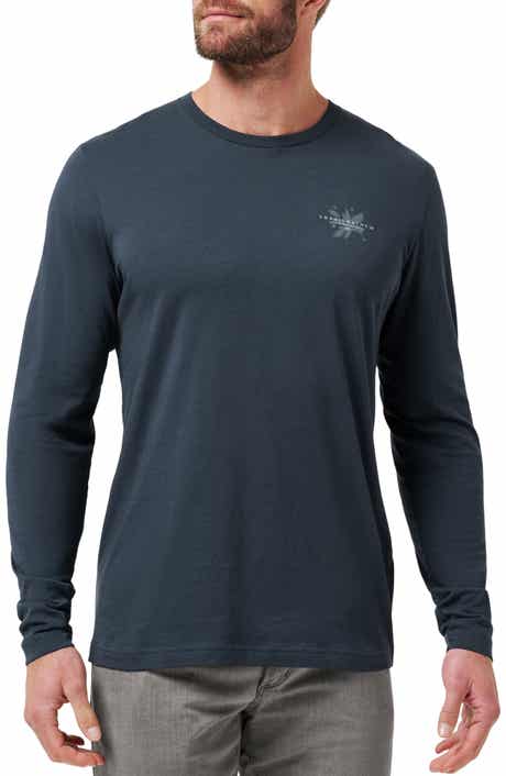 Favorite Place Long Sleeve Cotton Graphic Pocket T-Shirt
