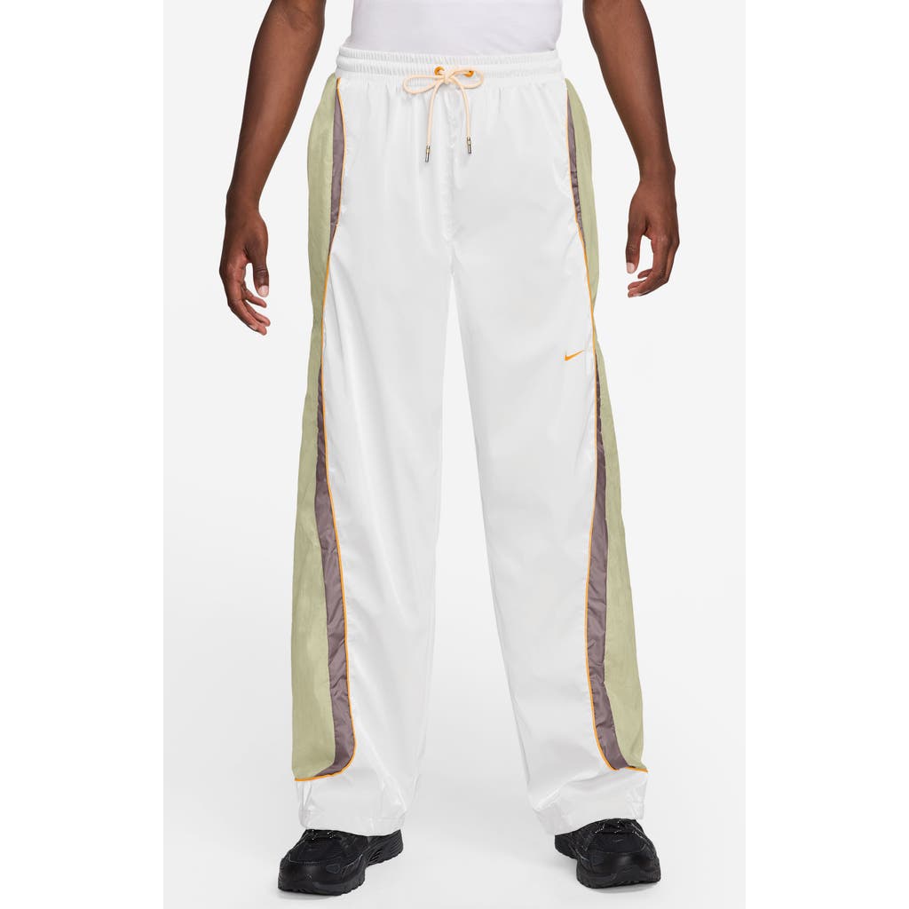 Nike Project F.r.o.g. Pants In White/olive Aura/taupe Grey