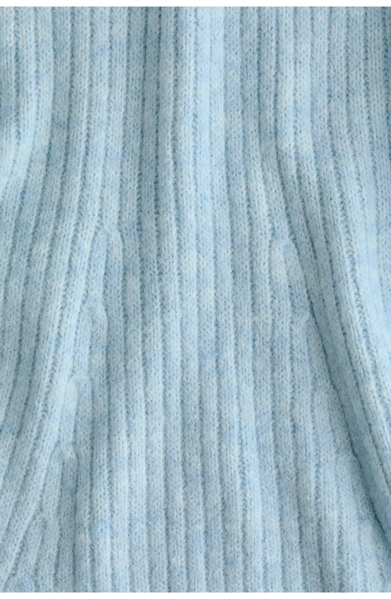 H&M Rib-knit Off-the-shoulder Dress, Alternate, color, 