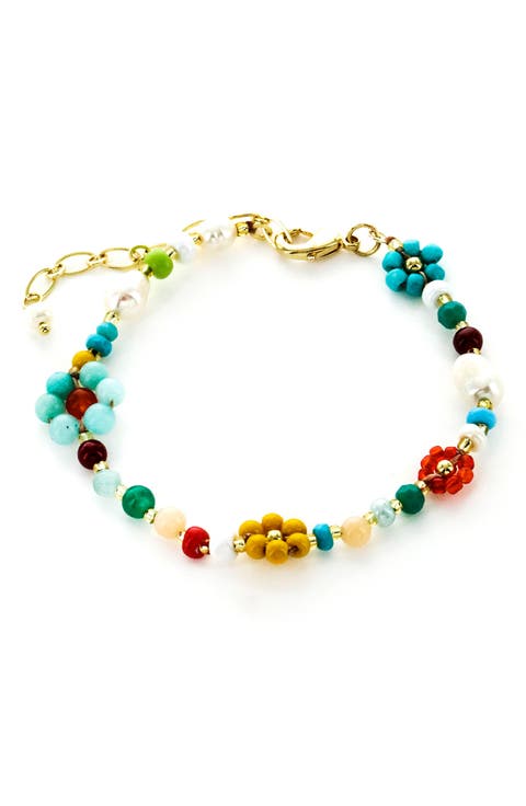 Multi Flower Bracelet