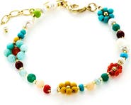 Panacea Multi Flower Bracelet