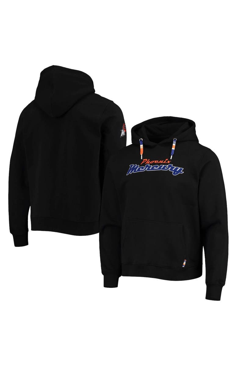 KUR8TED Black Phoenix Mercury Pullover Hoodie, Main, color, 
