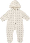 Rylee + Cru Hooded Faux Fur Jumpsuit