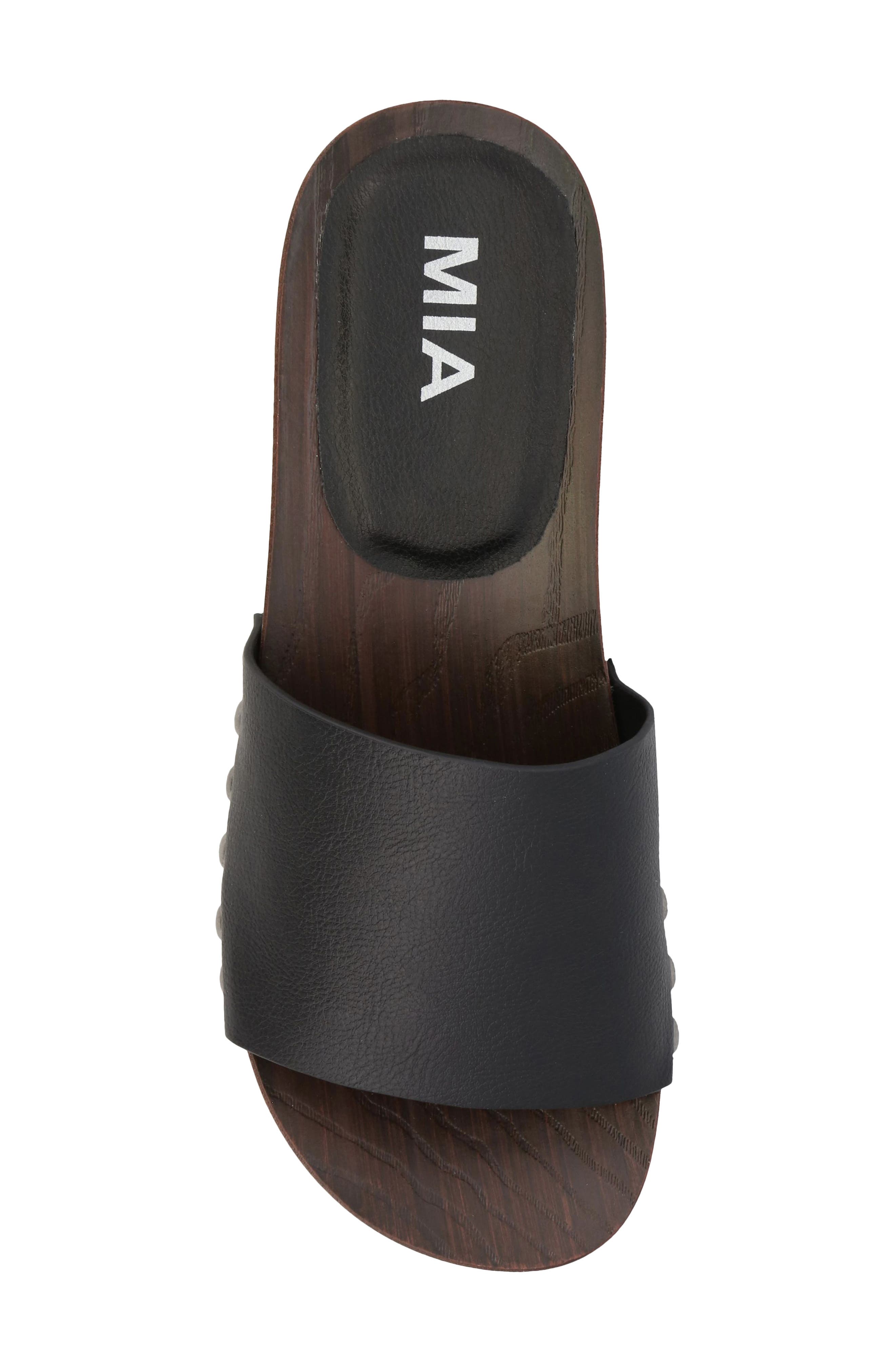 MIA Lanell Slide Sandal, Alternate, color, Black