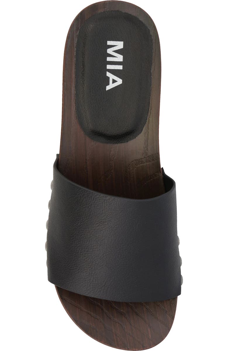 MIA Lanell Slide Sandal, Alternate, color, Black