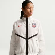Nike Women's Nike White USMNT 2026 Anthem Dri-FIT Full-Zip Jacket