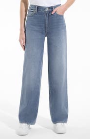 Lands' End Rigid Denim Mid Rise Baggy Jeans