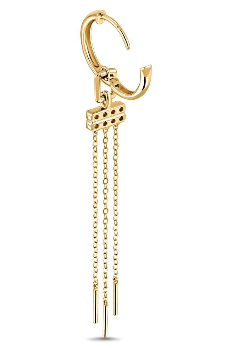 Kiera Varda Diamond Fringe Drop Earrings (Online Trunk Show), Alternate, color, 18K YELLOW GOLD/ DIAMOND